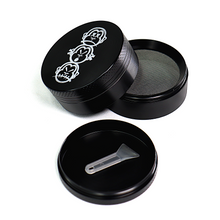 Load image into Gallery viewer, 4 Chamber Crystal Catcher 'Three Wise Monkeys' Grinder