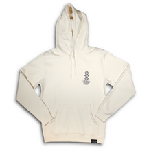 Load image into Gallery viewer, Matching Cream Hooded Tracksuit with Black Mini Logo Print