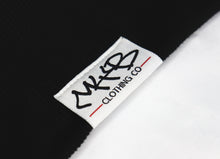 Load image into Gallery viewer, Black 'Deaf, Dumb & Blind' Hoodie with Back Print & Double Embroidered Hood.