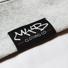 Load image into Gallery viewer, 'Three Wise Monkeys' Embroidered Heather Grey Hoodie - Part of Matching Set