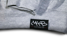 Load image into Gallery viewer, 'Three Wise Monkeys' Embroidered Matching Hooded Tracksuit - Heather Grey