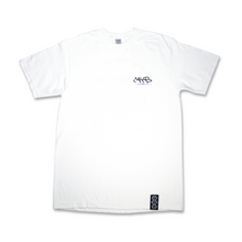 Load image into Gallery viewer, 'Mind Your Business' Backprint - Short Sleeve White Tee