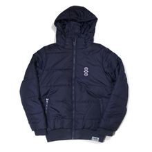 Load image into Gallery viewer, Navy Blue Puffer Jacket