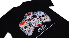 Load image into Gallery viewer, &#39;Day of the Dead&#39; Backprint T Shirt - Black
