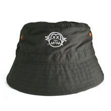 Load image into Gallery viewer, &#39;One Head&#39; Embroidered Olive Green Bucket Hat
