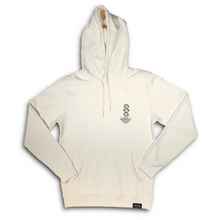 Load image into Gallery viewer, Premium Matching Cream Hooded Tracksuit with Black Mini Logo Print
