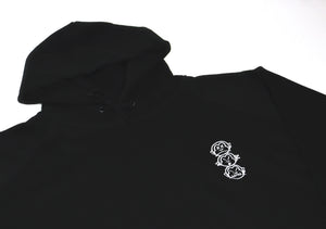 'Three Wise Monkeys' Premium Embroided Black Hoody