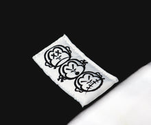 Load image into Gallery viewer, &#39;MYB Handstyle&#39; Embroidered Premium Black Hoody with &#39;Three Wise Monkeys&#39; BackPrint
