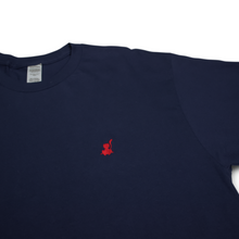 Load image into Gallery viewer, &#39;Crouching Monkey&#39; Embroidered Short Sleeve T-Shirt - 5 Colourways
