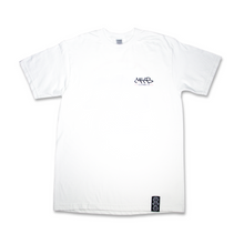 Load image into Gallery viewer, &#39;Mind Your Business&#39; Backprint - Short Sleeve White Tee
