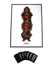 Load image into Gallery viewer, &#39;Totempole&#39; Print &amp; Sticker Pack
