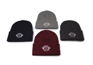 'One Head' Embroidered Grey Beanie Hat
