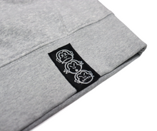 Load image into Gallery viewer, &#39;Mind Your Business&#39; Back-Print Premium Grey Hoodie
