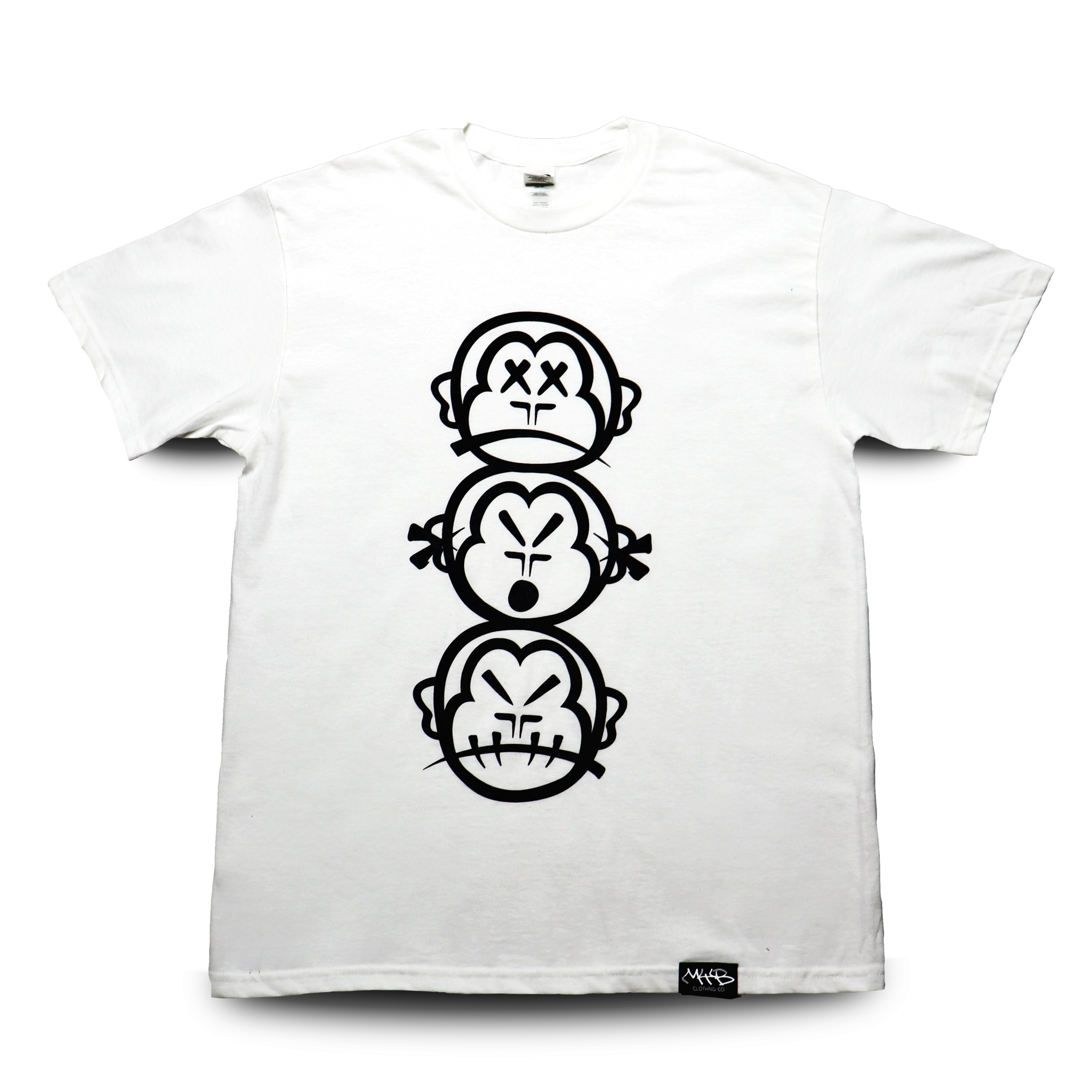 Three monkeys t sales shirt