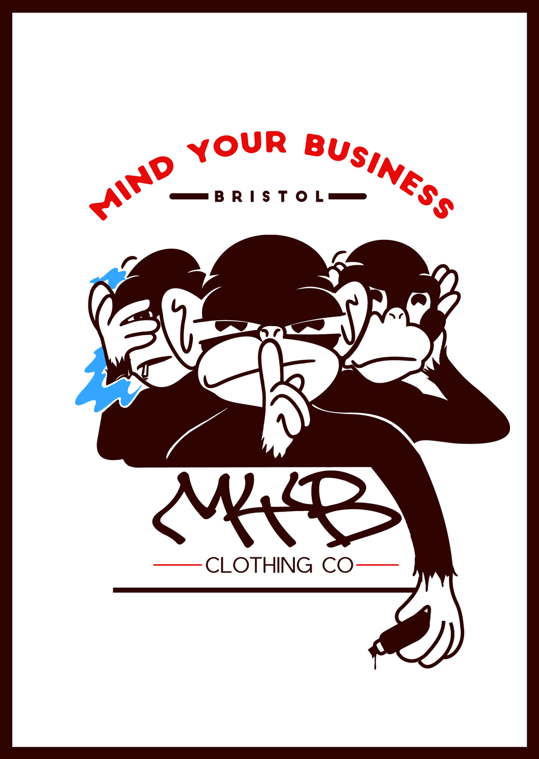 'Mind Your Business' Print & Sticker Pack